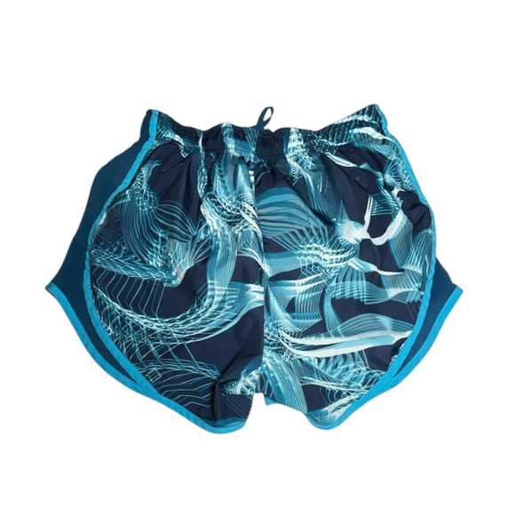 Nike Dri-Fit Dry Tempo Running Athletic Shorts Blue Chemistry Womens Size Small - Picture 2 of 13